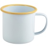 Кружка 360мл Ø9x(h)8см Yellow Rim детальная картинка 