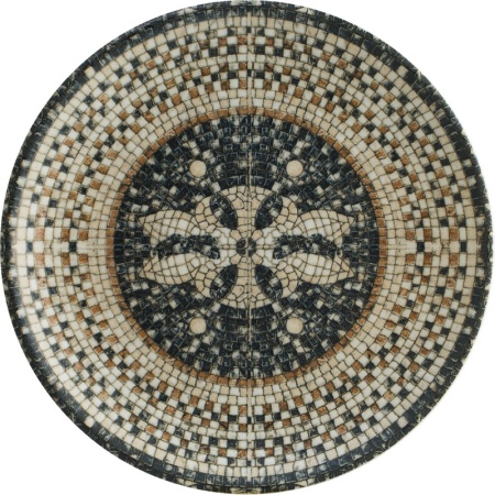 Тарелка плоская Ø19см MESOPOTAMIA MOSAIC Black Gourmet детальная картинка 