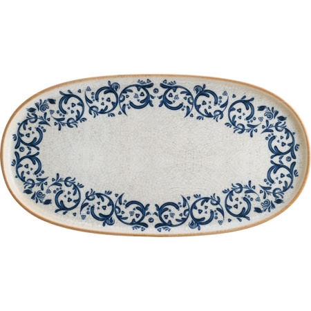 Блюдо, тарелка овальная 30x16см VIENTO Hygge детальная картинка 