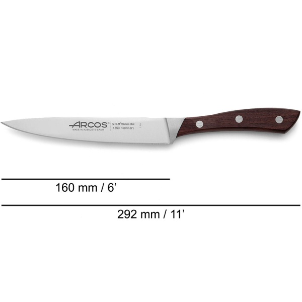 Фото Нож кухонный 16см NATURA