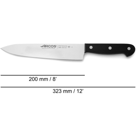 Нож поварской 20см UNIVERSAL детальная картинка 