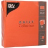 Салфетка 2сл 1/4 32x32см DAILY Collection нектарин, 50шт детальная картинка 