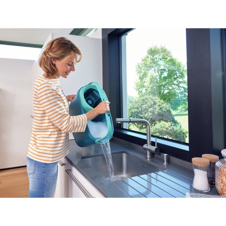 Комплект для уборки Clean Twist M Ergo ведро 6л с отжимом и швабра 33см детальная картинка 