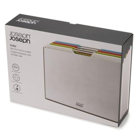 Набор разделочных досок 30x20см Folio Regular серебристый - 60187 Joseph Joseph детальная картинка 