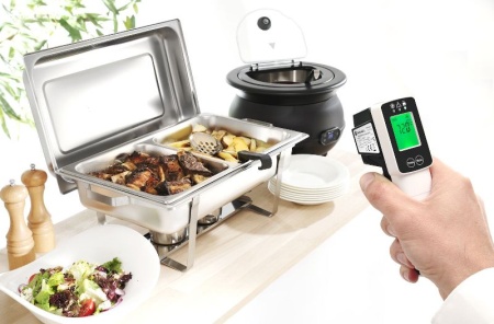 Термометр цифровой инфракрасный с зондом HENDI (-60/+350) детальная картинка 