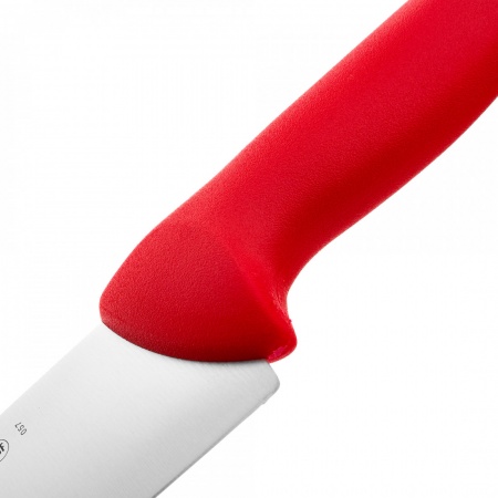 Нож поварской 20см шеф-нож 2900 красный детальная картинка 