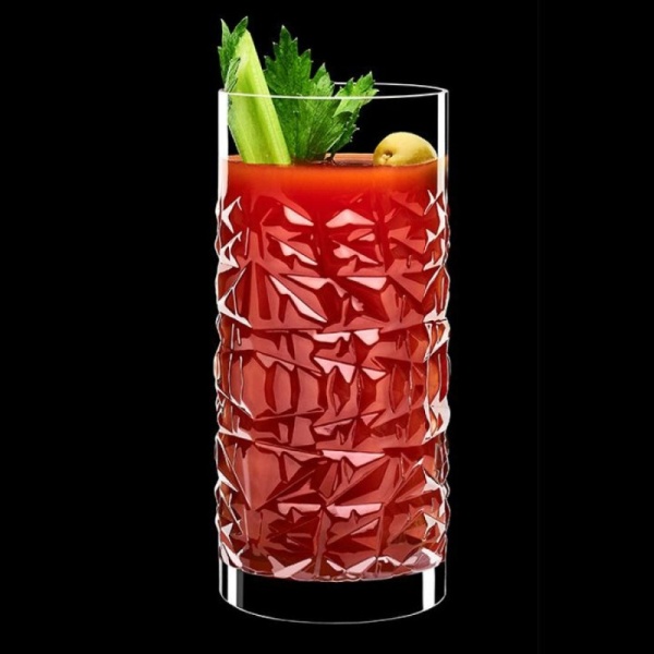 Фото Набор стакан 480мл Mixology Textures Hi-Ball, 4шт