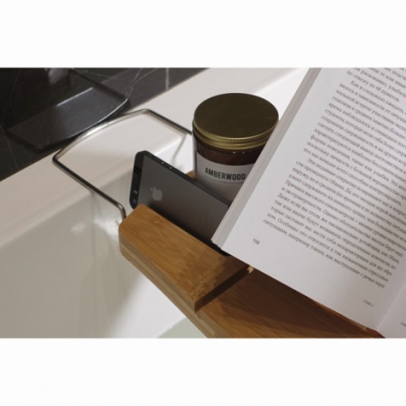 Полка-органайзер для ванной Kine бамбук детальная картинка 