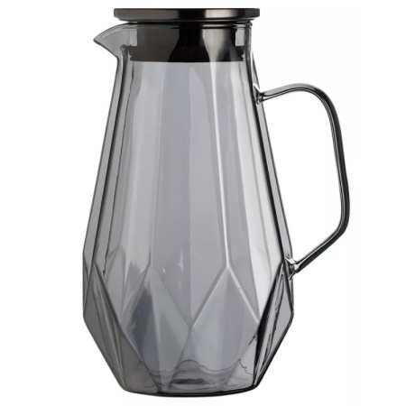 Кувшин 1700мл с метал.крышкой Консул грани/графит детальная картинка 