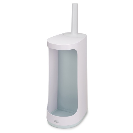 Ершик для унитаза с большим отсеком для хранения Flex Plus бело-голубой - 70536 Joseph Joseph детальная картинка 