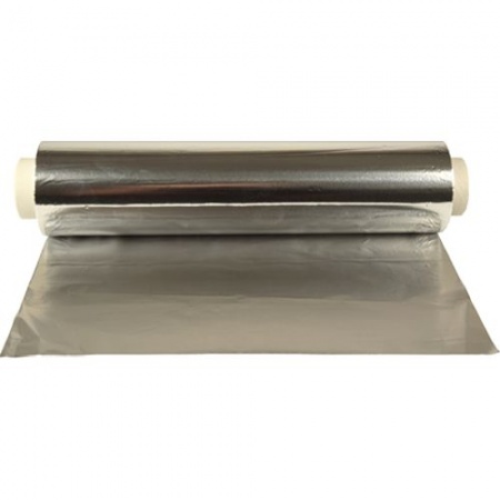 Фольга алюминиевая пищевая для готовки 150м x 30см 14мк детальная картинка 