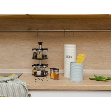 Набор из 12 банок для специй 100мл с подставкой Scented Jar — Smart Solutions детальная картинка 