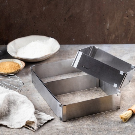 Форма для торта раздвижная 15.5-28см KING Hoff детальная картинка 