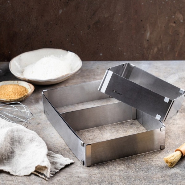 Фото Форма для торта раздвижная 15.5-28см KING Hoff