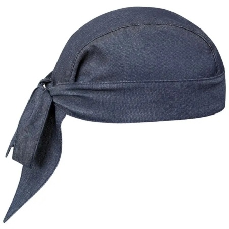 Бандана поварская - цвет jeans - 60% хлопок, 40% полиэстер - 210 г/м2 детальная картинка 