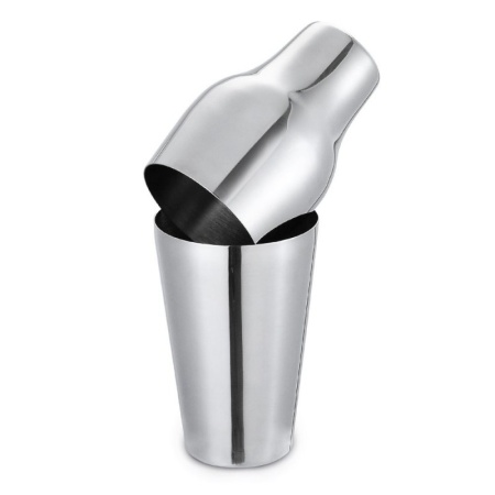 Шейкер французский 600мл Profi-Chef нержавеющая сталь детальная картинка 