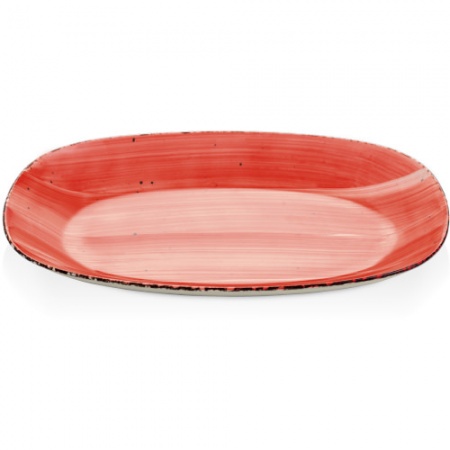 Блюдо овальное 34х20см EO BPQ AVANOS Red детальная картинка 