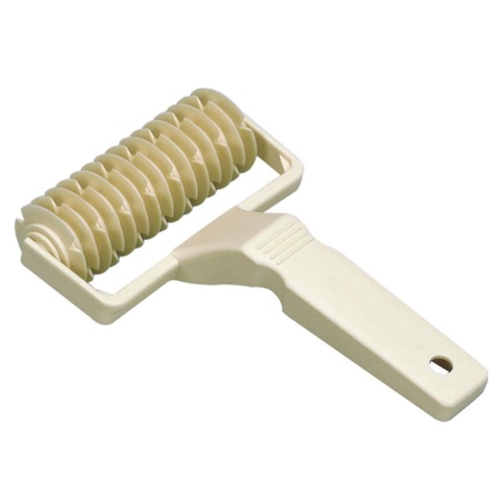 Валик для нарезки решеток из теста 12см Schneider пластик детальная картинка 