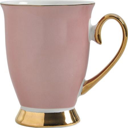 Набор кружек Madame de Recamier розового цвета, 2шт детальная картинка 