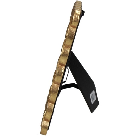 Рамка для фото 13x18см прямоугольная золотая детальная картинка 