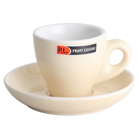 Кофейная пара 80мл BARISTA бежевая детальная картинка 