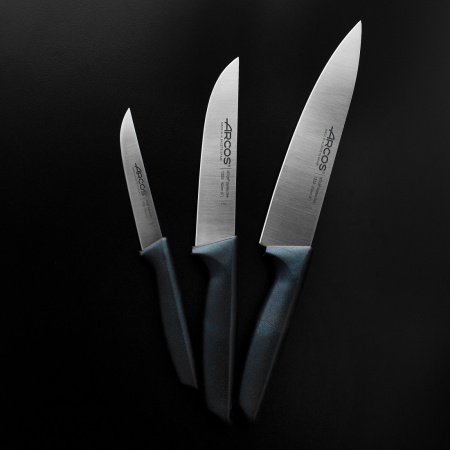 Набор кух.ножей 3шт NIZA METALICA BLUE детальная картинка 