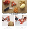 Овощечистка Tri-Peeler - 20108 Joseph Joseph детальная картинка 