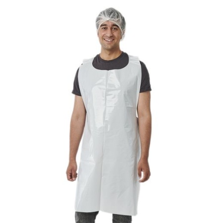 Одноразовый фартук кухонный 125x67.5см полиэтилен, 100шт детальная картинка 