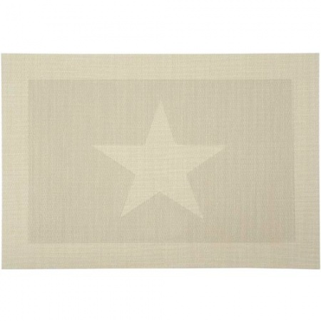 Салфетка под посуду 43х29х0.1см STAR детальная картинка 