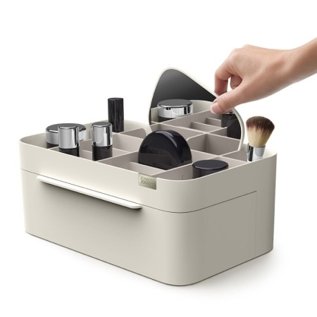 Органайзер для косметики с выдвижным отсеком и съемным зеркалом Viva Large - 75005 Joseph Joseph детальная картинка 