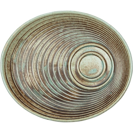 Блюдце овальное 20x17см CORAL детальная картинка 