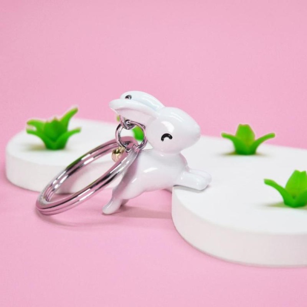 Фото Брелок для ключей "Кролик"