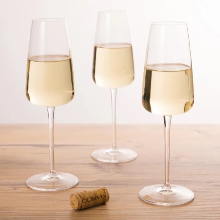 Набор бокалов для шампанского 210мл Meravigliosi Flute, 6шт детальная картинка 