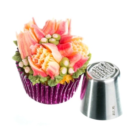 Насадка Малазийский Цветок №211 Полыхающая Роза (XL размер) детальная картинка 