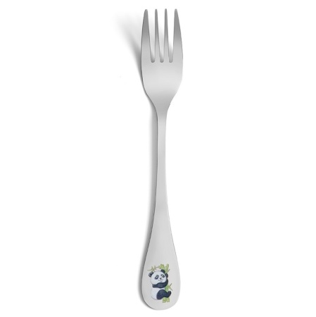 Набор детских столовых приборов Panda - 4 предмета детальная картинка 