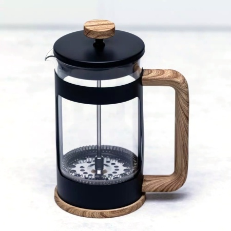 Френч-пресс 600мл Klausberg дерево детальная картинка 
