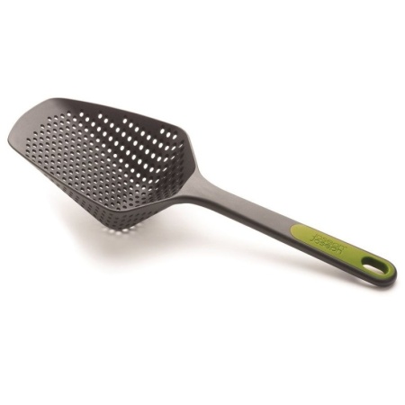 Ложка-дуршлаг Scoop Plus большая серая - 10160 Joseph Joseph детальная картинка 