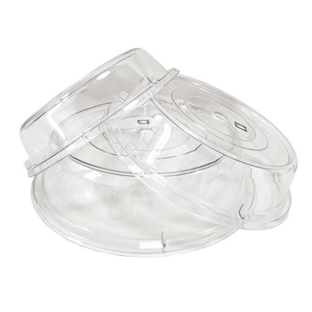 Крышка овальная для горячих и холодных блюд 31.3x23.8см поликарбонат детальная картинка 