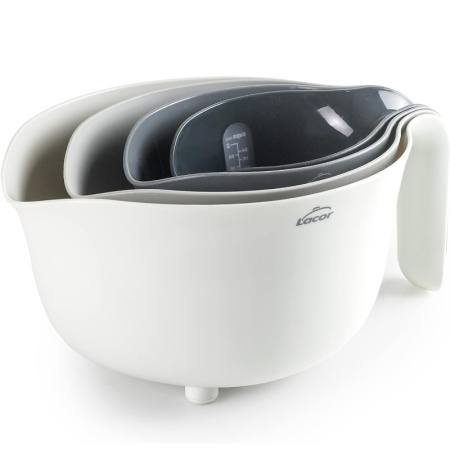 Набор из 4 предметов PRACTIC – 3 миски и дуршлаг детальная картинка 