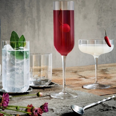 Набор бокалов 300мл JAZZ Cocktail Coupe, 4шт детальная картинка 