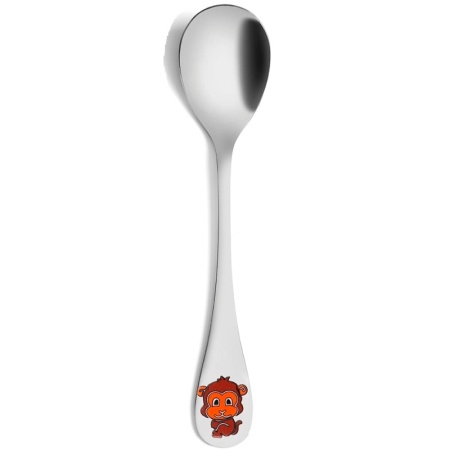 Набор детских столовых приборов Jungle - 4 предмета детальная картинка 