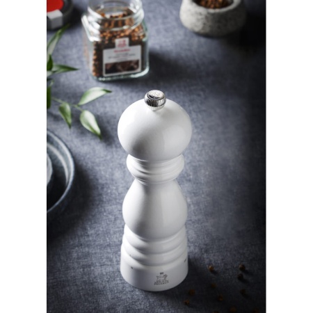 Мельница для соли PARIS u'Select Lacquered White 22см детальная картинка 