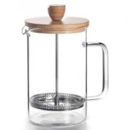 Кофейник с прессом 700мл WOOD детальная картинка 