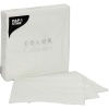 Салфетка 3сл 25x25см COLOR Collection белая, 20шт детальная картинка 