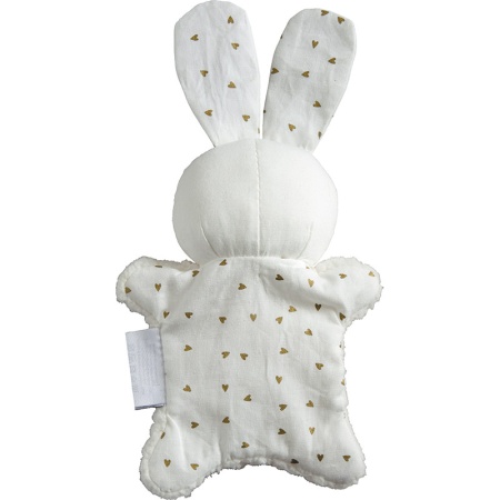 Мягкая игрушка для детей - кролик, Petit Carrousel детальная картинка 