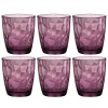 Набор стаканов 385мл DIAMOND фиолетовый, 6шт детальная картинка 