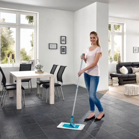 Швабра для пола Classic XL 42см microfibre с телескопической ручкой 86-114см детальная картинка 