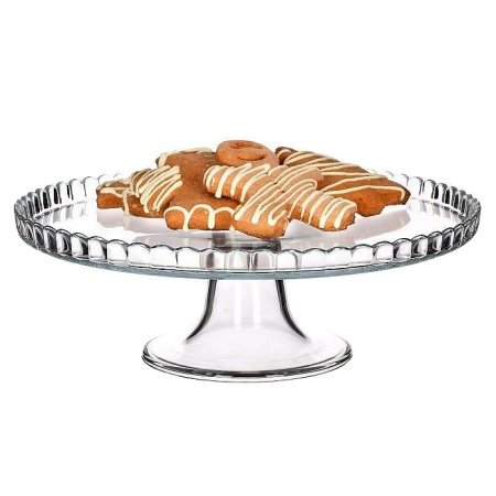 Тортница на ножке Ø28см с бортиком PATISSERIE детальная картинка 