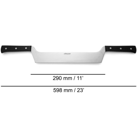 Нож для сыра 29см двуручный UNIVERSAL детальная картинка 