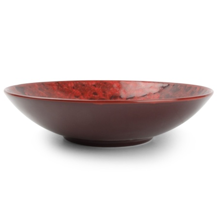 Тарелка глубокая Ø21x(h)5см ARDOR Burgundy детальная картинка 